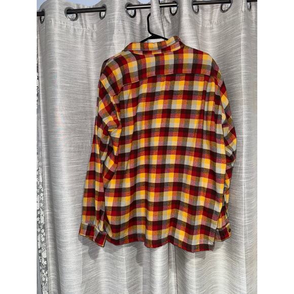 Patagonia men's logn sleeve plaid button down shirt size xl - Picture 2 of 6